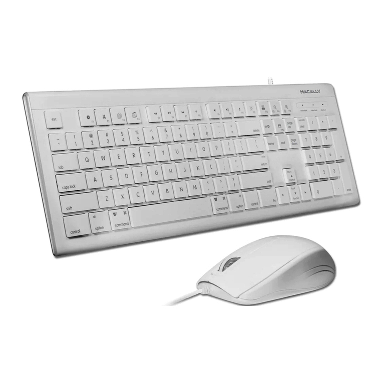 Macally MKEYECOMBO user manual