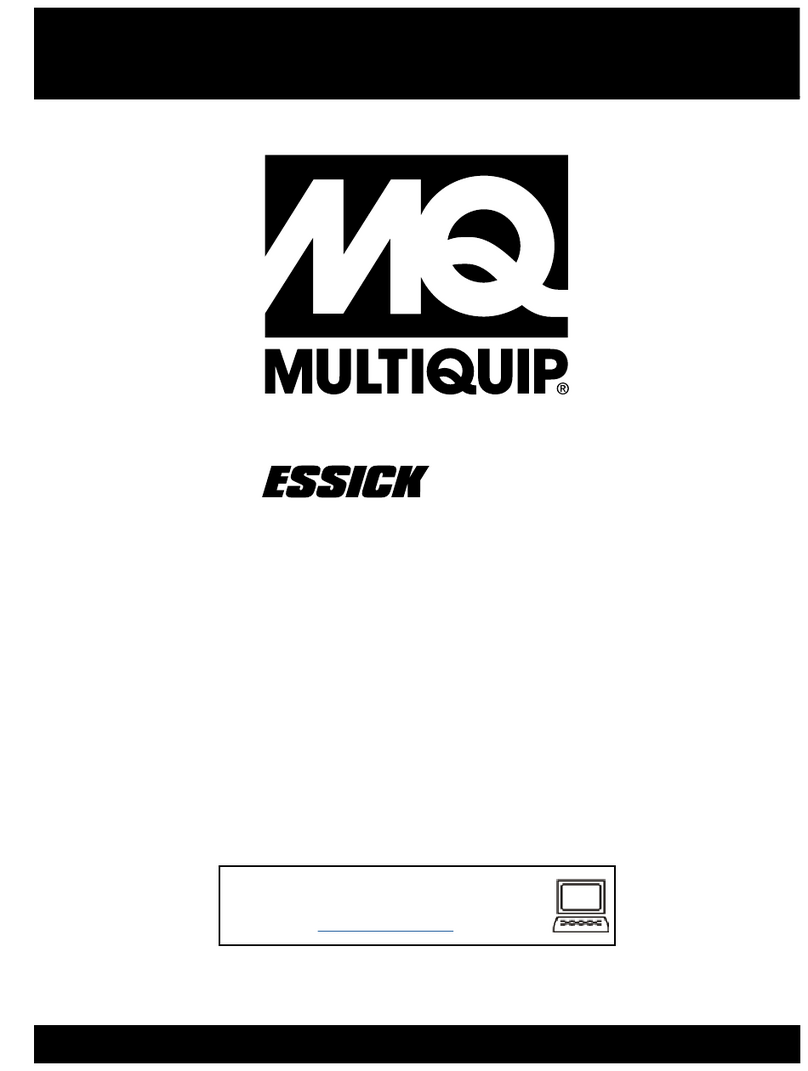 MULTIQUIP PRO12C Operation manual