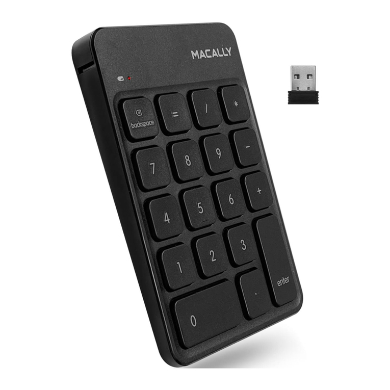 Macally RFNUMKEY User manual
