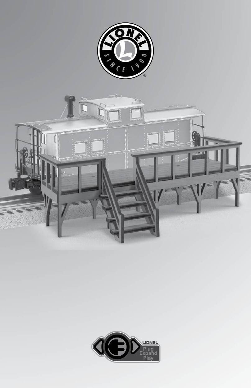 Lionel Caboose with Deck owner's manual