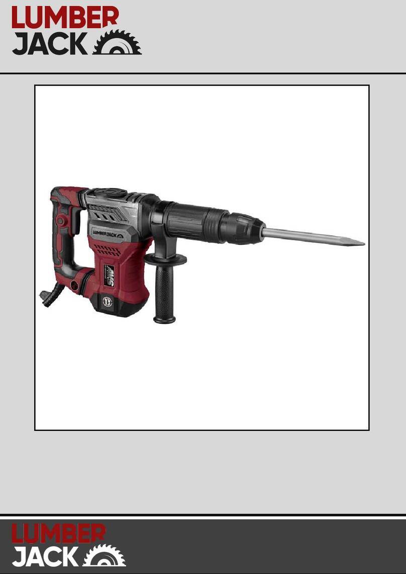 Lumberjack DHD1300 Safety and operating manual