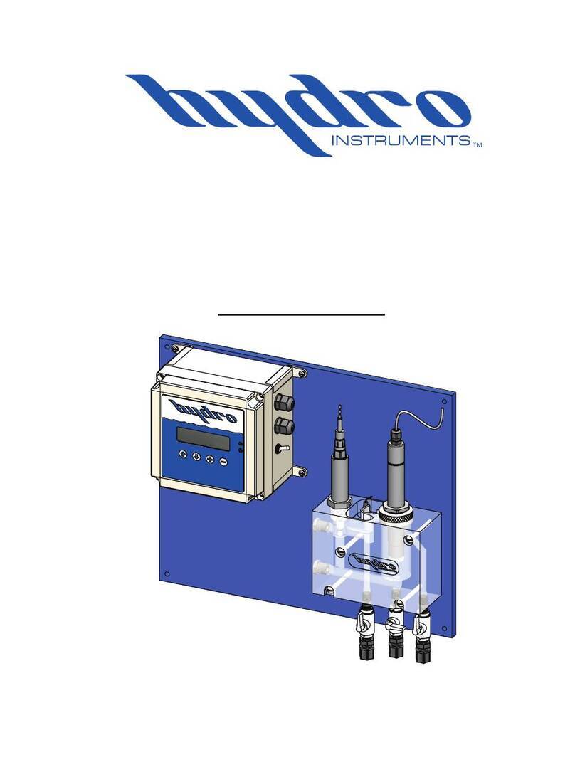 Hydro Instruments 250 Series User manual