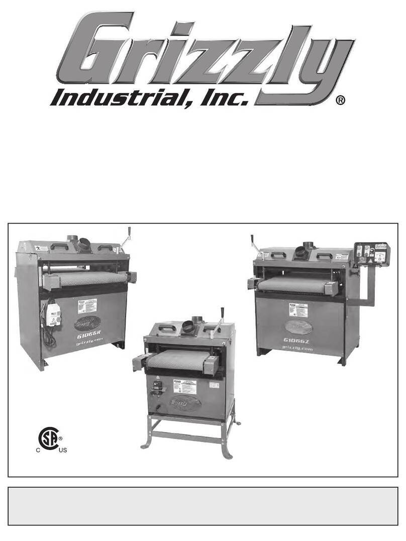 Grizzly G1066R User manual