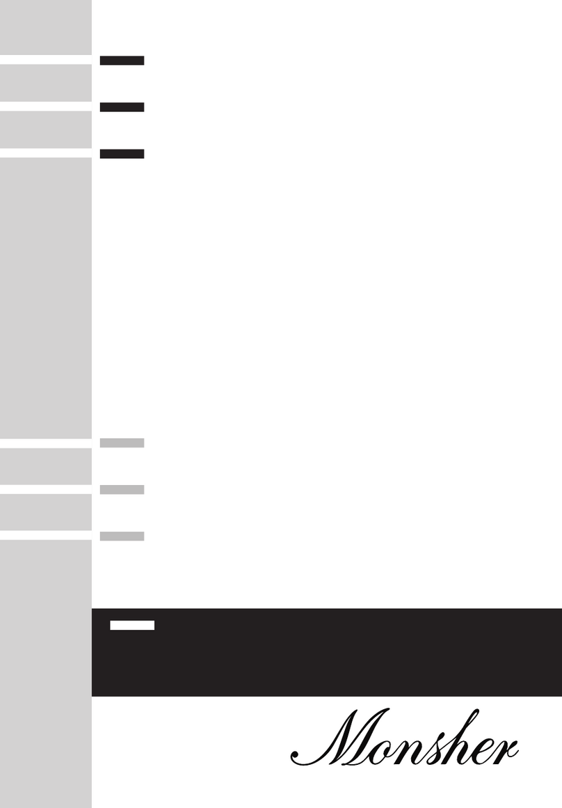 Monsher MGG 45 User manual