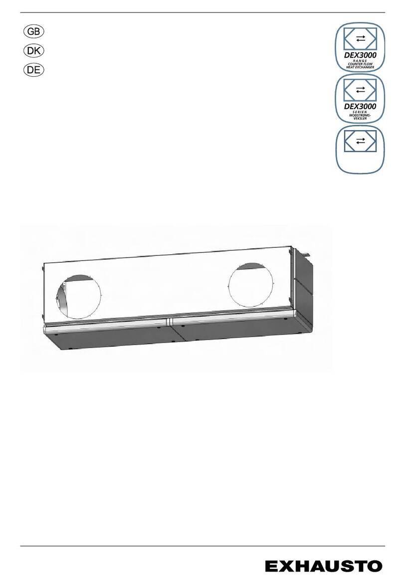 Exhausto CONBOX DEX3000 Instruction Manual