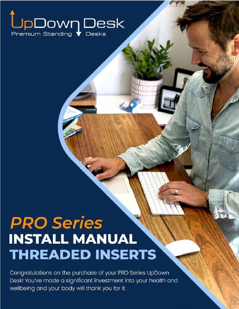 UpDown Desk PRO Series Manual