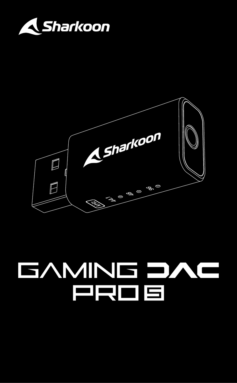 Sharkoon Gaming DAC Pro S manual