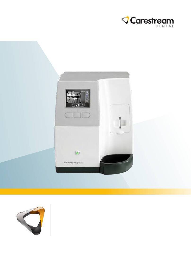 Carestream DENTAL CS 7600 manual
