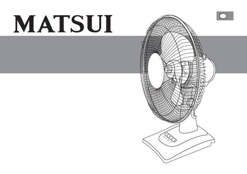 Matsui EFW12D User manual