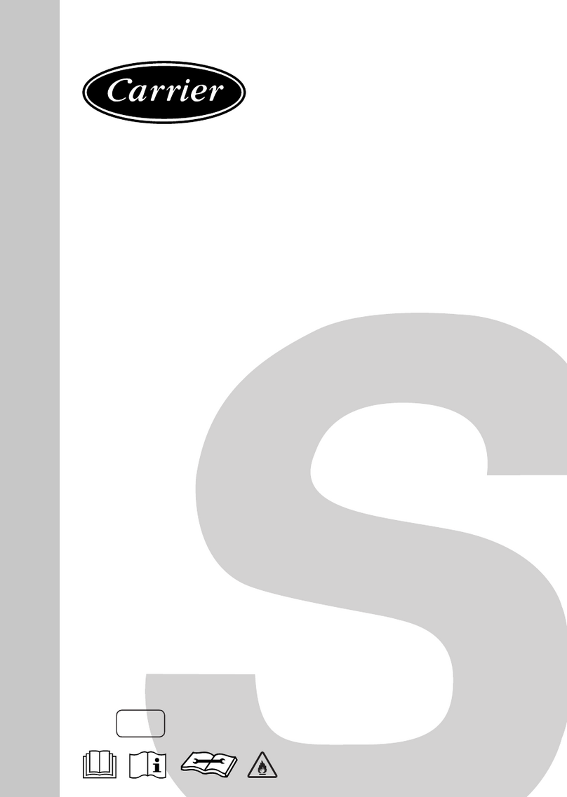 Carrier 40TGV0131UP Service manual
