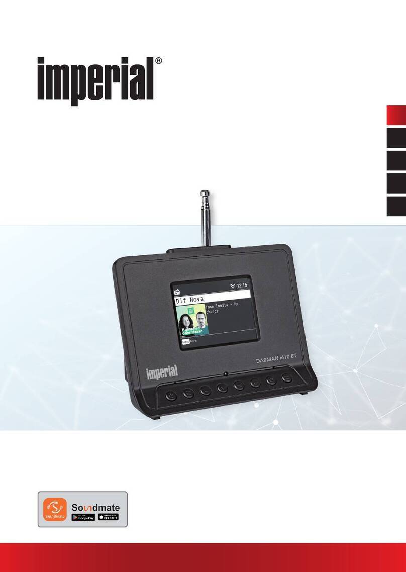 Imperial DABMAN i410 BT user manual