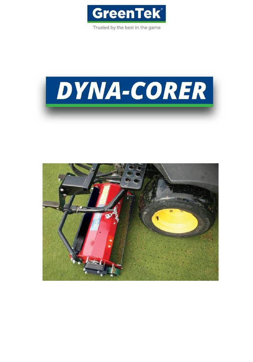 Greentek DYNA-CORER GT 230-045 User manual