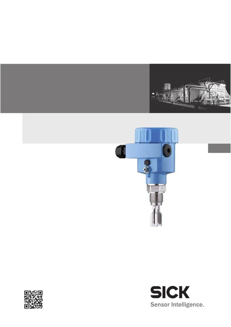 SICK LFV 310 User manual