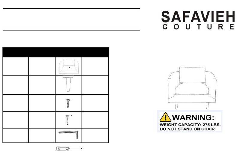 Safavieh Lucca KNT4085A User manual Safavieh Lucca KNT4085A User manual