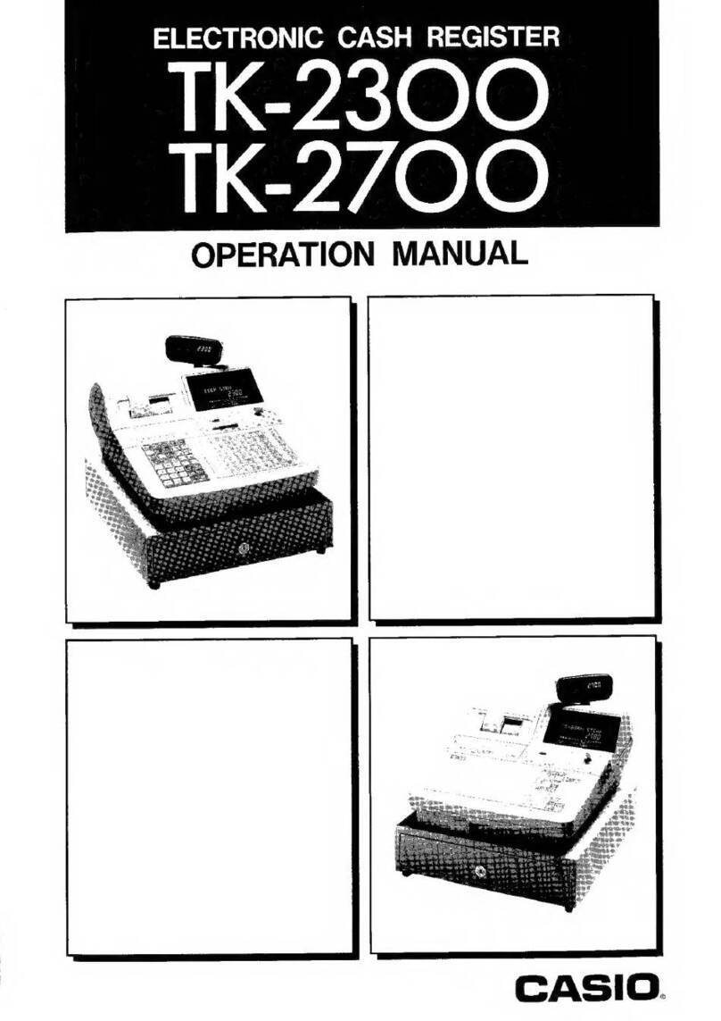 Casio TK-2300 User manual