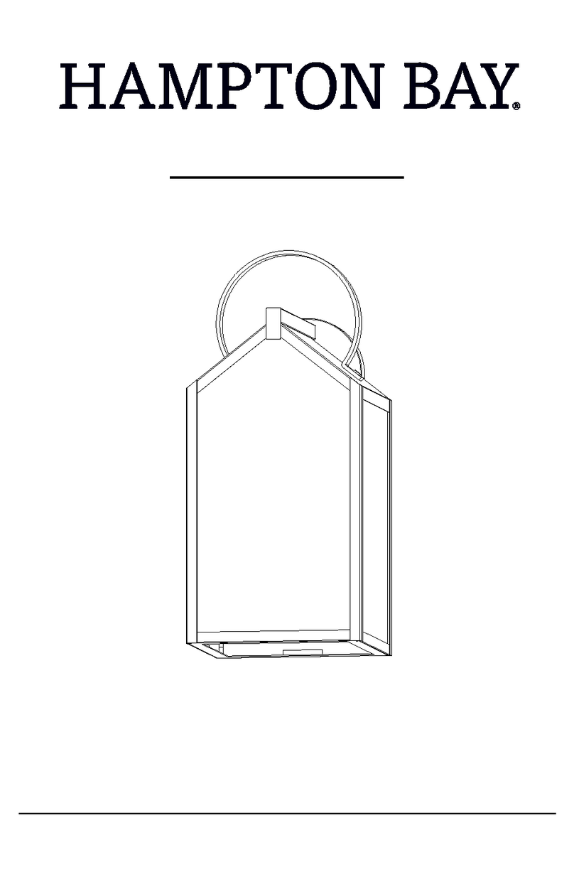 HAMPTON BAY CHARLOTTE LDR1603AX-01 Use and care guide HAMPTON BAY CHARLOTTE LDR1603AX-01 Use and care guide