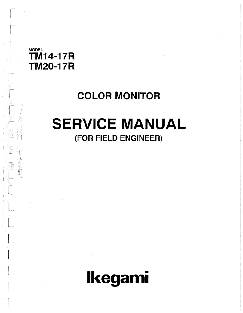 Ikegami TM14-17R User manual