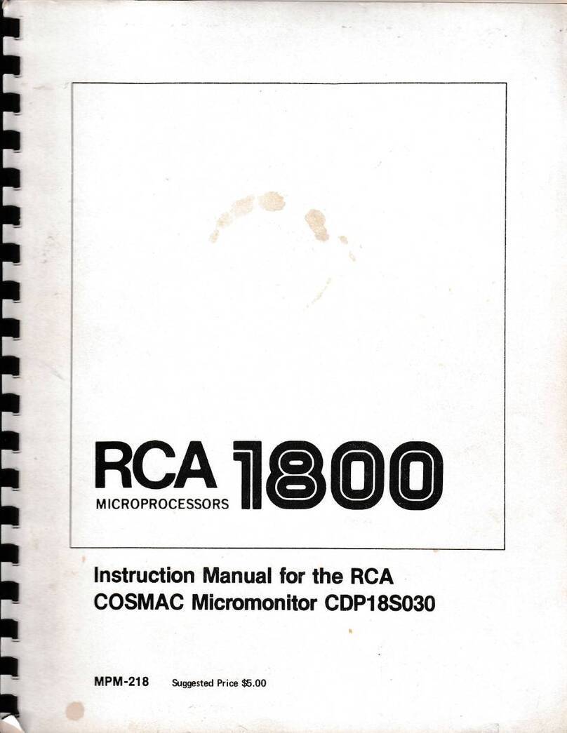 RCA 1800 User manual