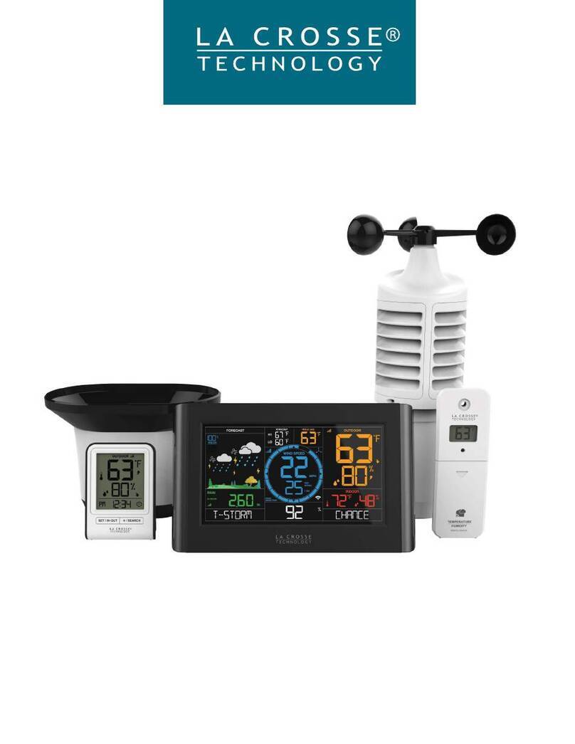 La Crosse Technology V22-WRTHV2 manual