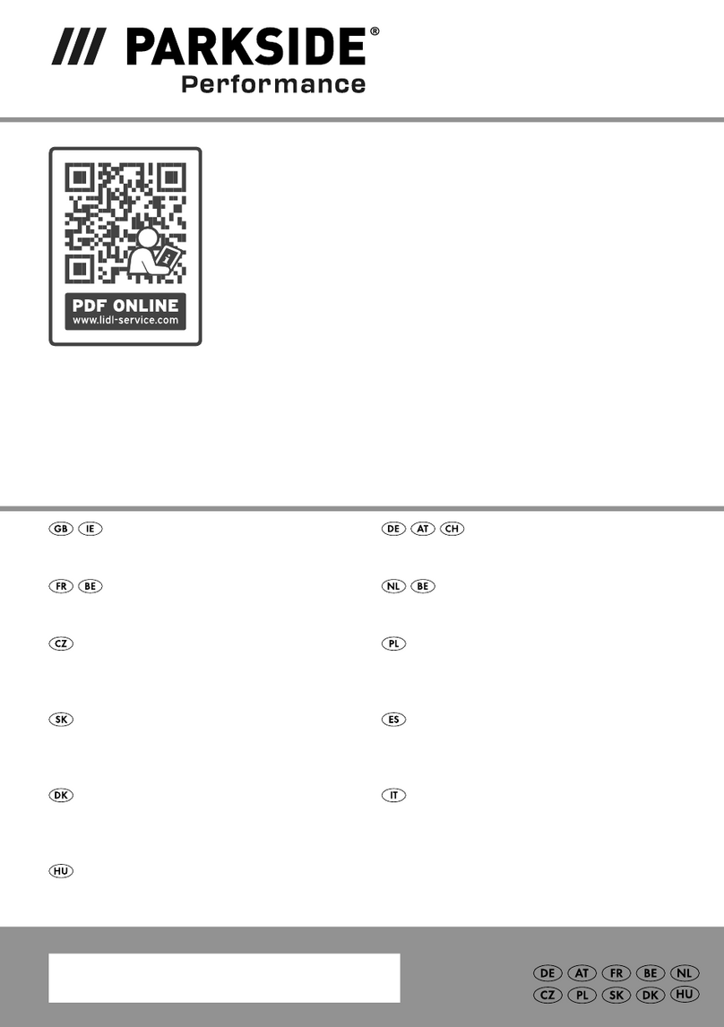 Parkside PBSPA 12 D4 User manual