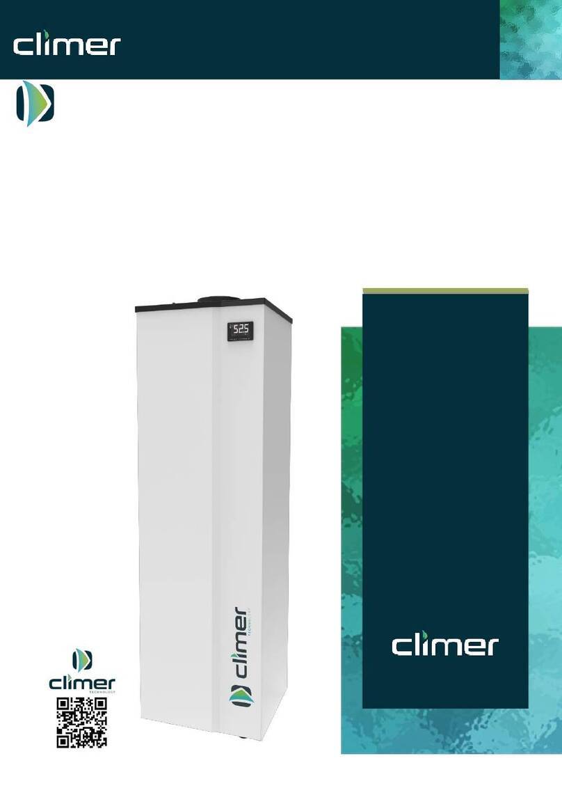 Climer ECOHEAT PRO RF EH160 Installation and user manual