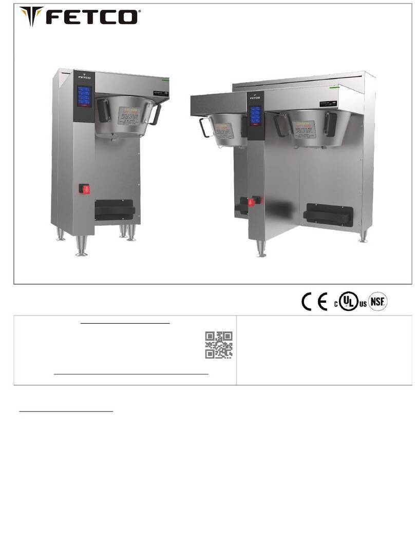 Fetco CBS-2261 Specifications
