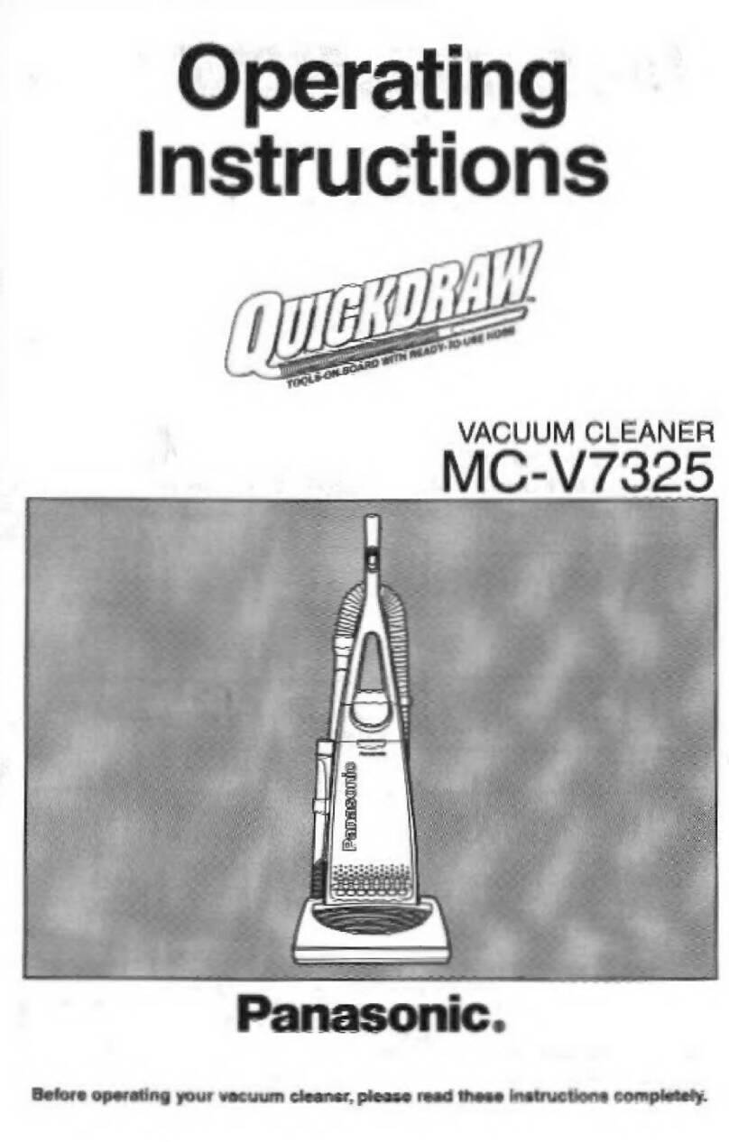 Panasonic QuickDraw MC-V7325 operating instructions