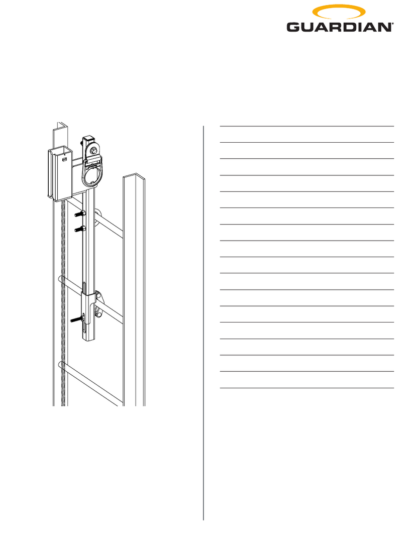 Guardian CABLE CLIMBING SYSTEM instruction manual