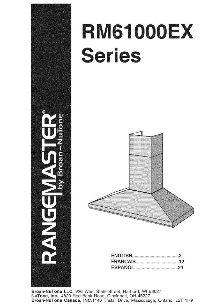 Range Master RM61000EX series manual