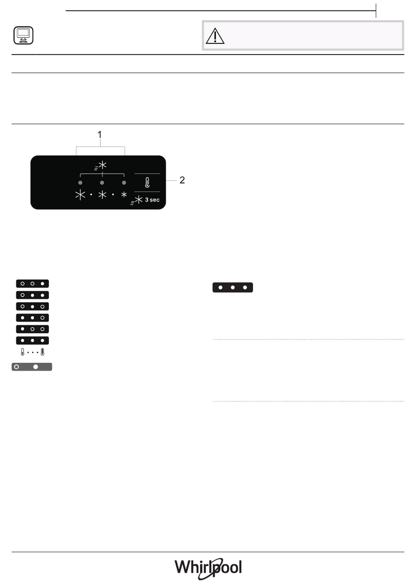 Whirlpool W5 611E X quick guide