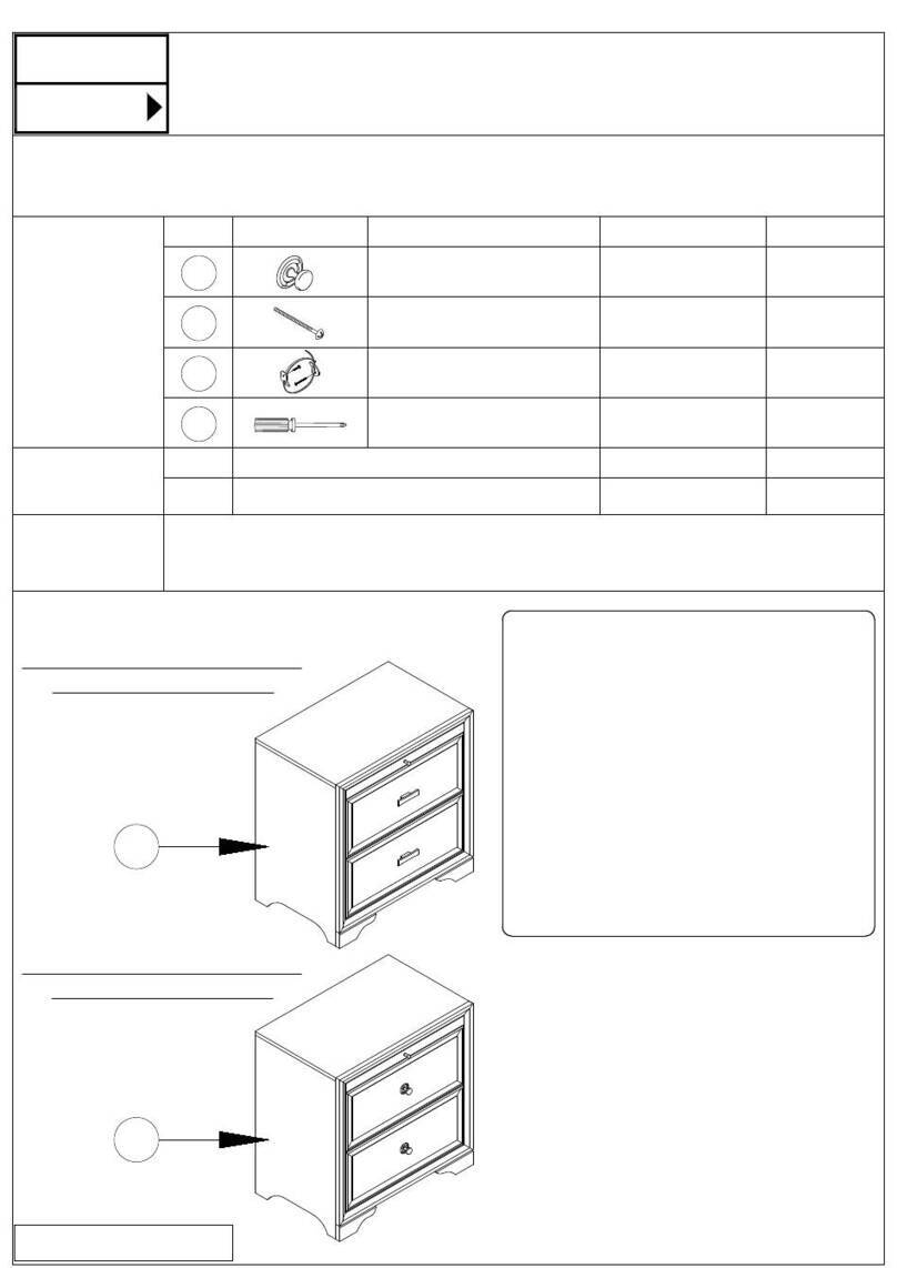 ROOMS TO GO 5540 Assembly instructions