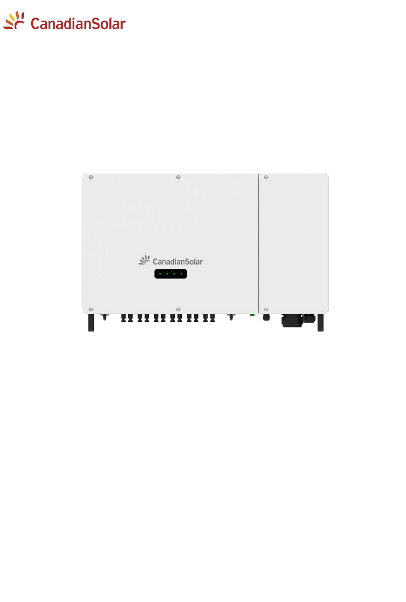 CanadianSolar CSI-75K-T40001-E User manual