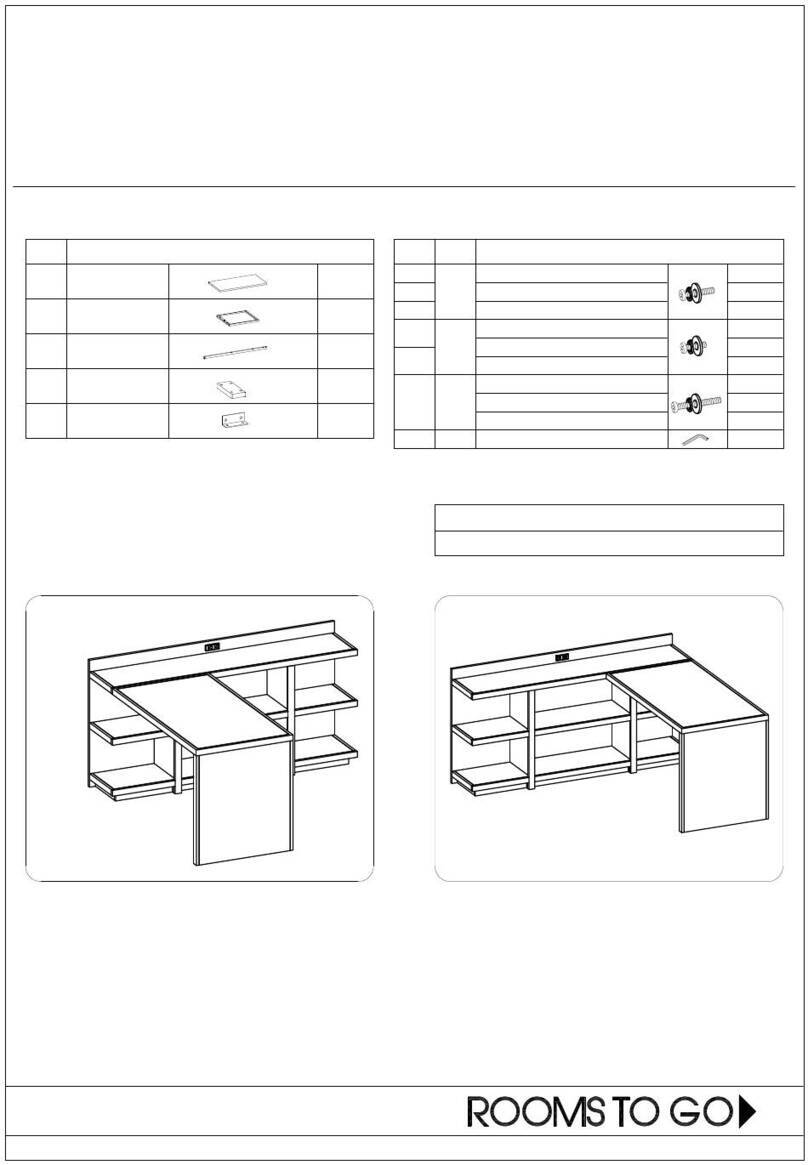 ROOMS TO GO ASPN 345-GRY 26034378 Assembly instructions ROOMS TO GO ASPN 345-GRY 26034378 Assembly instructions