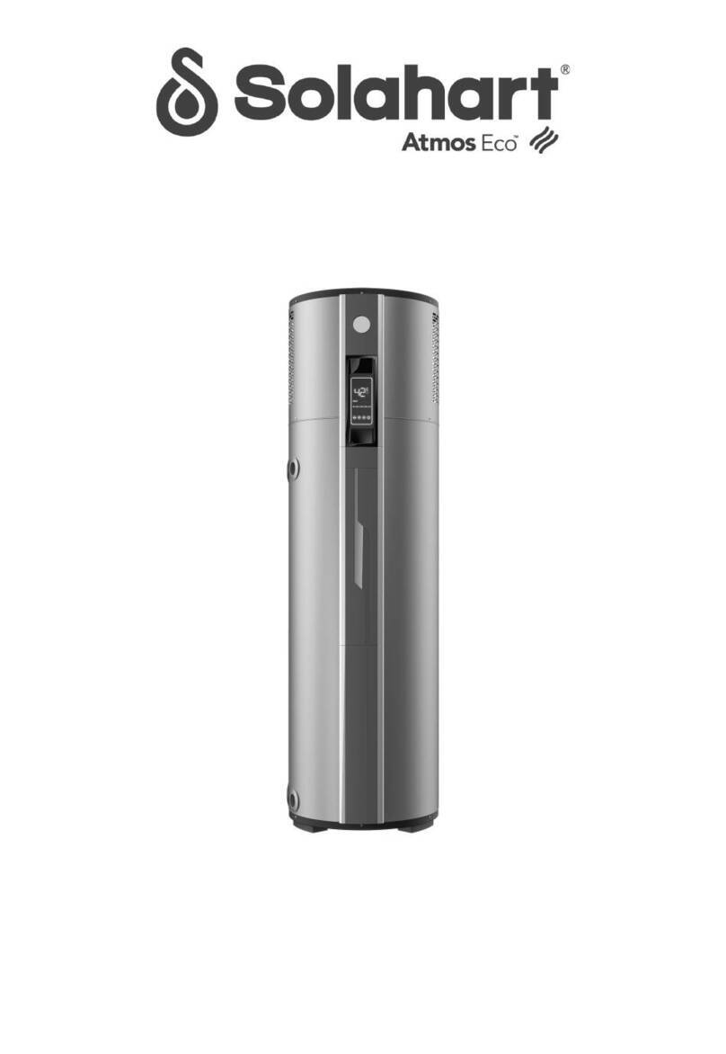 Solahart Atmos Eco 180HAV Owner's guide and installation instructions Solahart Atmos Eco 180HAV Owner's guide and installation instructions