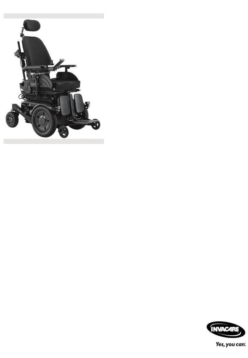 Invacare AVIVA FX Series User manual