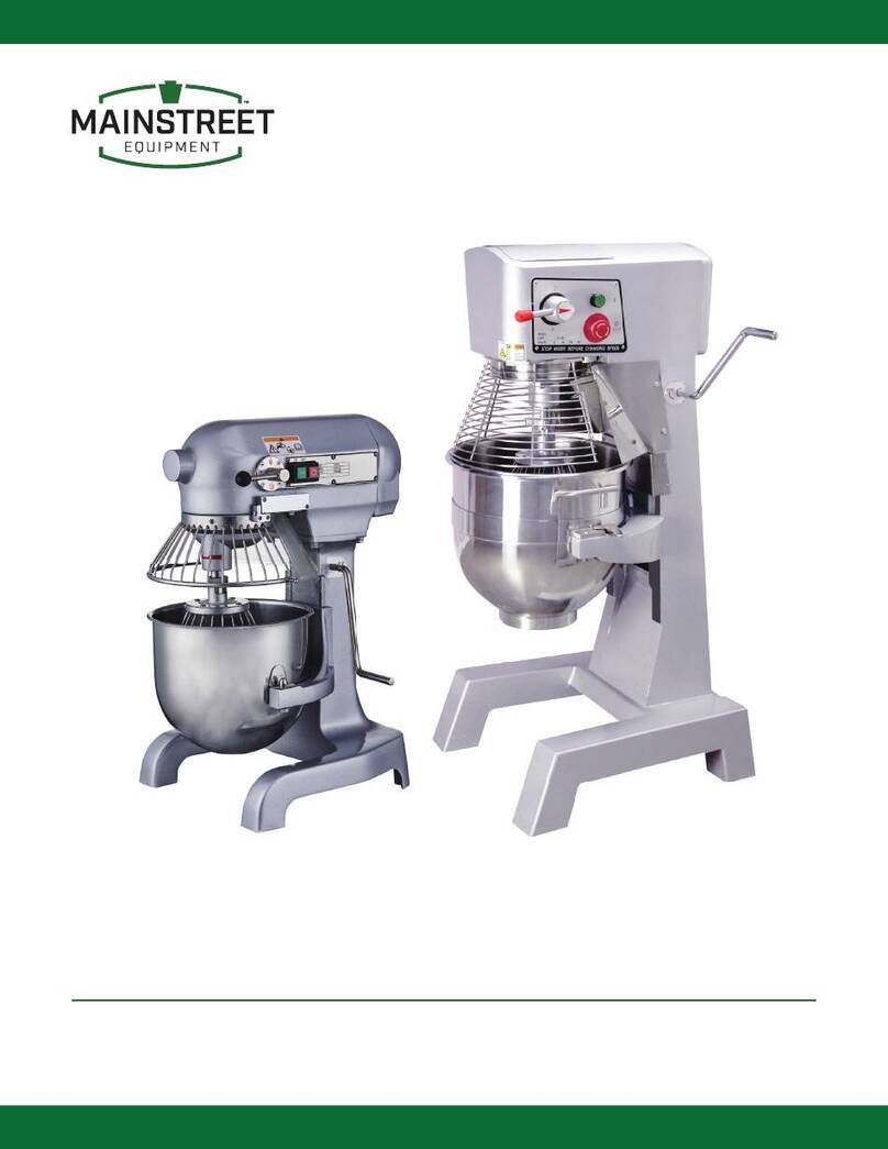 Mainstreet Equipment 541CMIX10 user manual