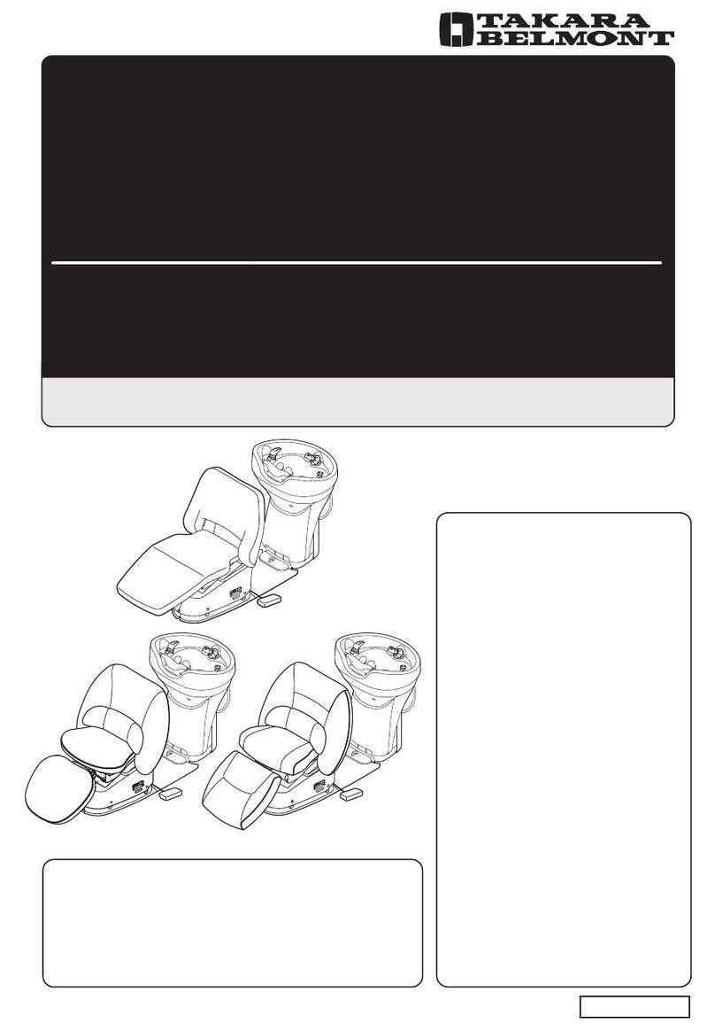 Takara Belmont YUME ESPOIR operating instructions