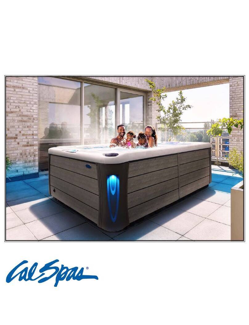 Calspas Platinum Series User manual