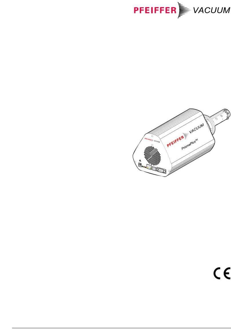 Pfeiffer Vacuum PrismaPlus QMG 220 User manual