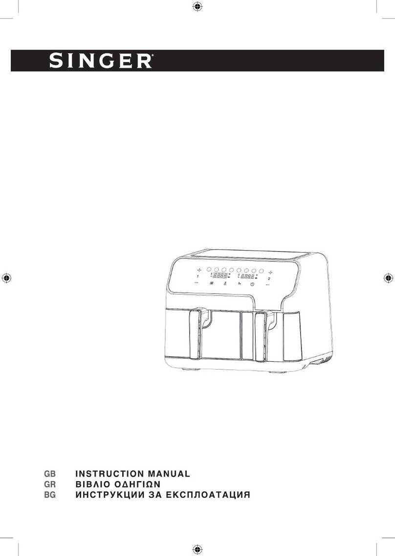Singer VITA COOK AF-4630 instruction manual