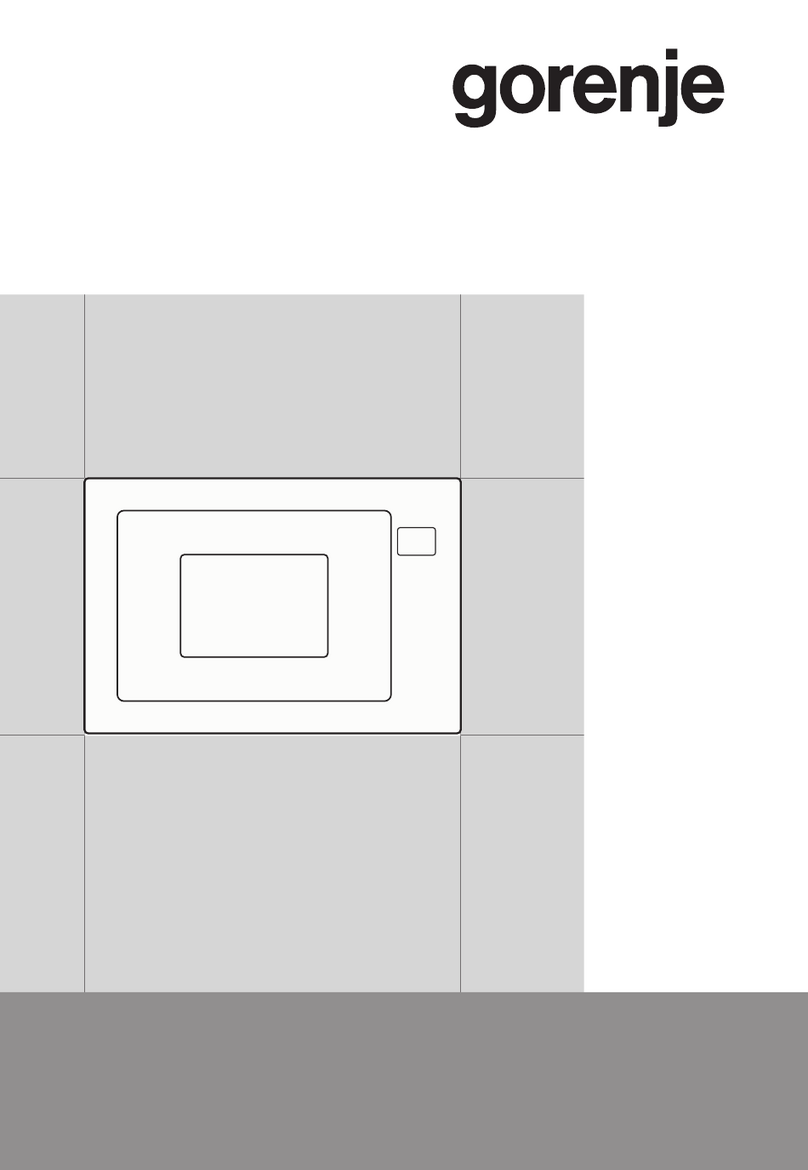 Gorenje BM251SG2BG instruction manual