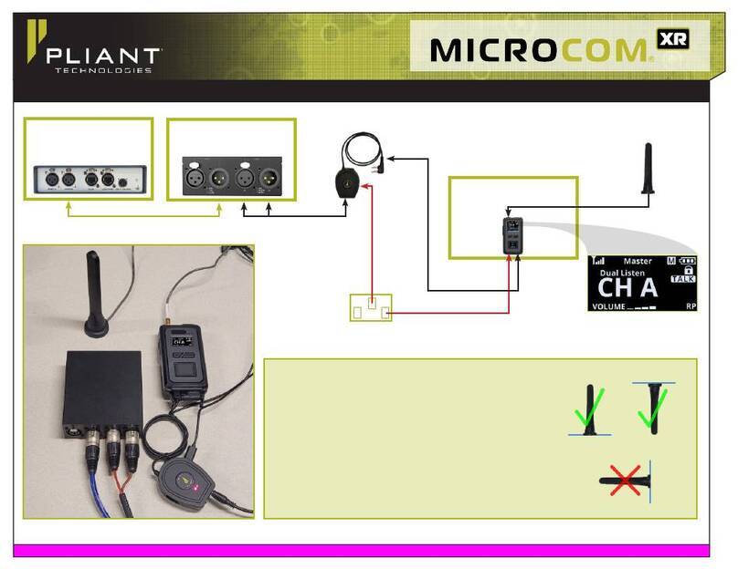Pliant MICROCOM XR manual