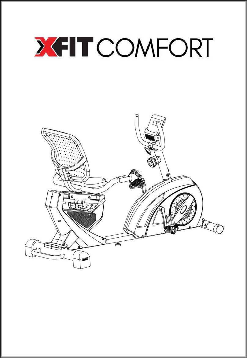 XFit COMFORT Seated Bike user manual XFit COMFORT Seated Bike user manual