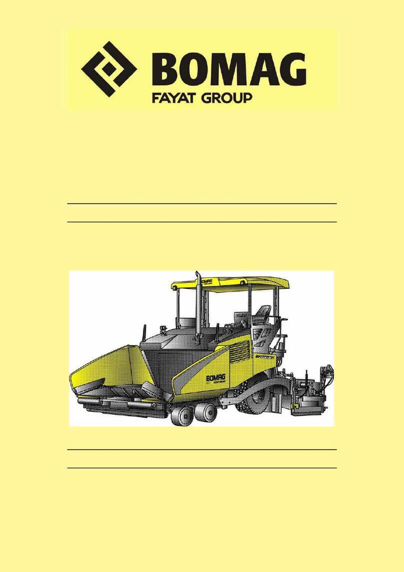 Fayat Group BOMAG BF 800-P Series Service manual