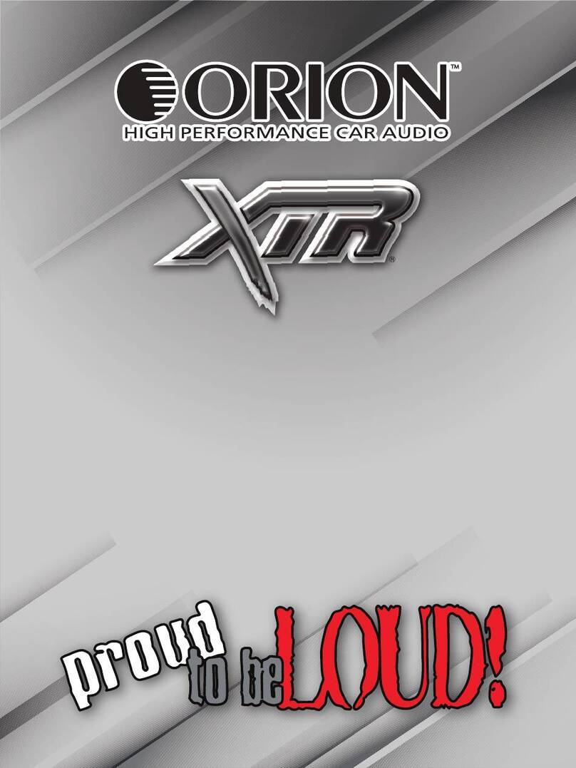 Orion XTR102D manual
