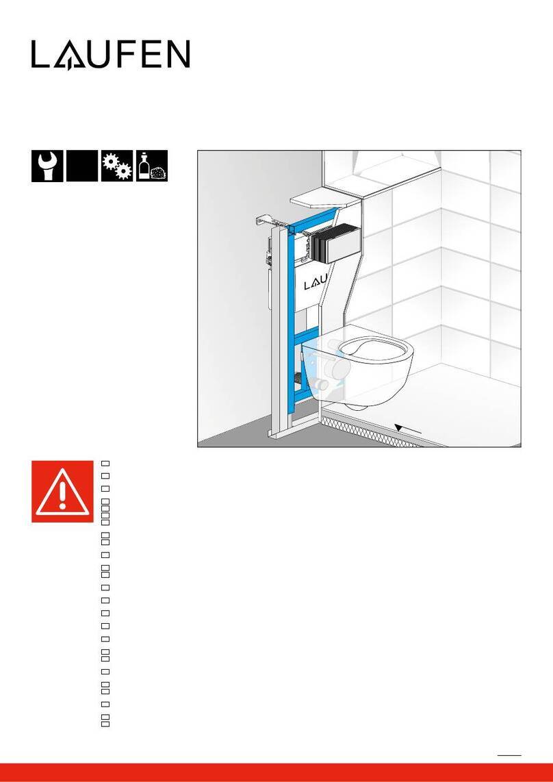 Laufen LIS CW 107 H920107 manual Laufen LIS CW 107 H920107 manual