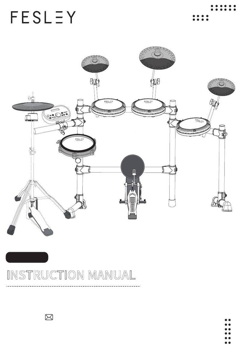 FESLEY FED-1000 instruction manual
