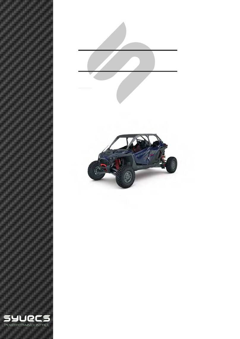 Syvecs Polaris RZR Pro R Plug in Ecu User manual
