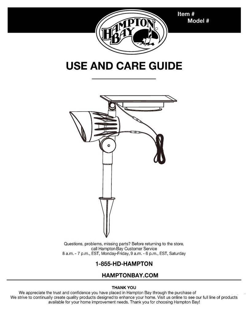 HAMPTON BAY NXT-1915 User manual