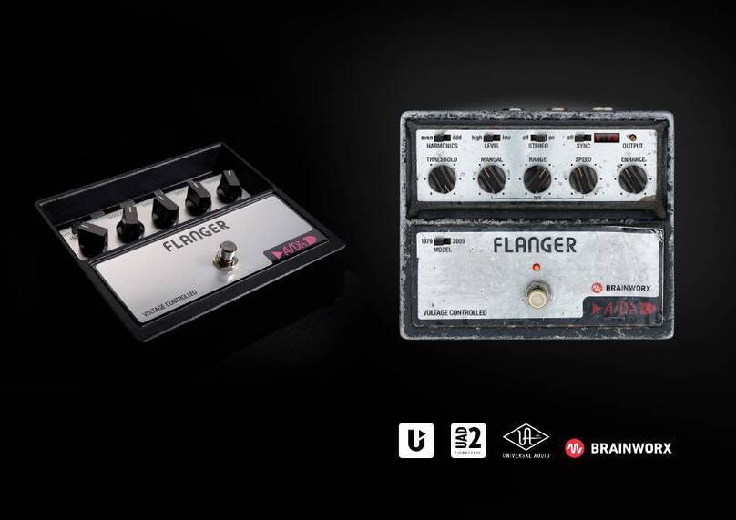 Brainworx A/DA Flanger User manual